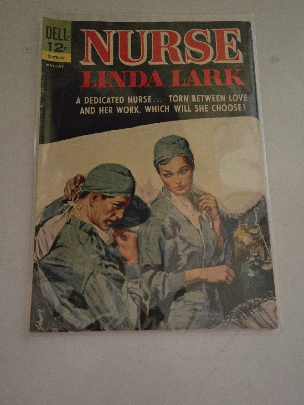 Vintage* Dell Nurse Linda Lark Comic Book